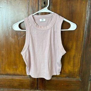 N/t crop tank light purple soft